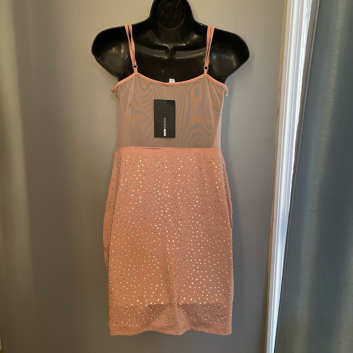 knit tank dress Waffle-Knit Drawstring Mini Tank Dress – RAE-NYC main image 1