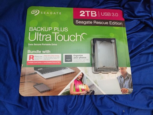 Seagate Backup Plus Ultra Touch 2TB, External Hard Disk Drive, USB 3.0