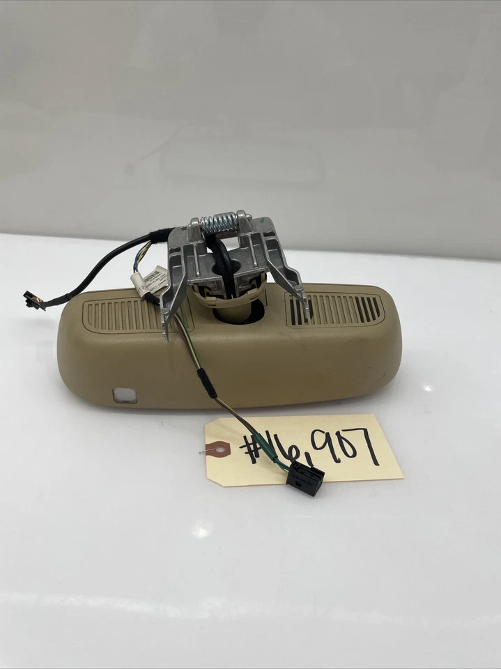 2007 - 2010 Mercedes W216 Cl63 Amg Cl550 Cl600 Interior Rear View Mirror Beige - Image 4 of 4