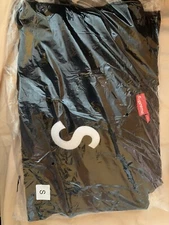 Supreme S Logo Crewneck Black Size S SMALL 100% AUTHENTIC BOGO BOX LOGO