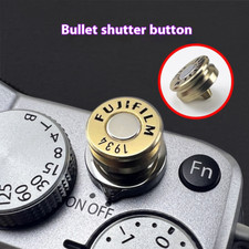 brass Shutter Release Button Shutter Button Suitable for Nikon Leica Canon Sony