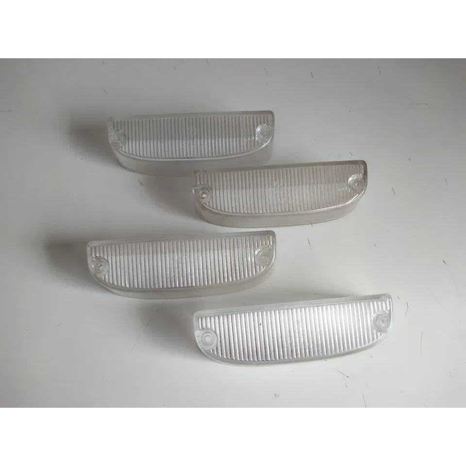 Front Turn Signal LENSES Lens Set Pair Clear Chevrolet Chevette Kadett 1973-1982 - Image 4 of 4