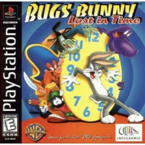 Bugs Bunny Lost in Time Playstation Game, Case, Manual (Complete)