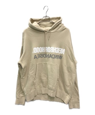 NEIGHBORHOOD × WIND AND SEA pullover hoodie Size: L Beige Men  