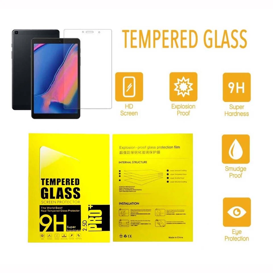 For Samsung Galaxy Tab A 2019 8.0 Inch Tempered Glass Tablet Screen Protector - Image 2 of 4