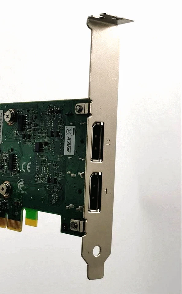 1pc Full Height Bracket for Nvidia NVS 295 NVS 310 NVS295 NVS310 Video Card - Image 2 of 4