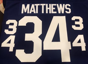 maple leafs jersey numbers