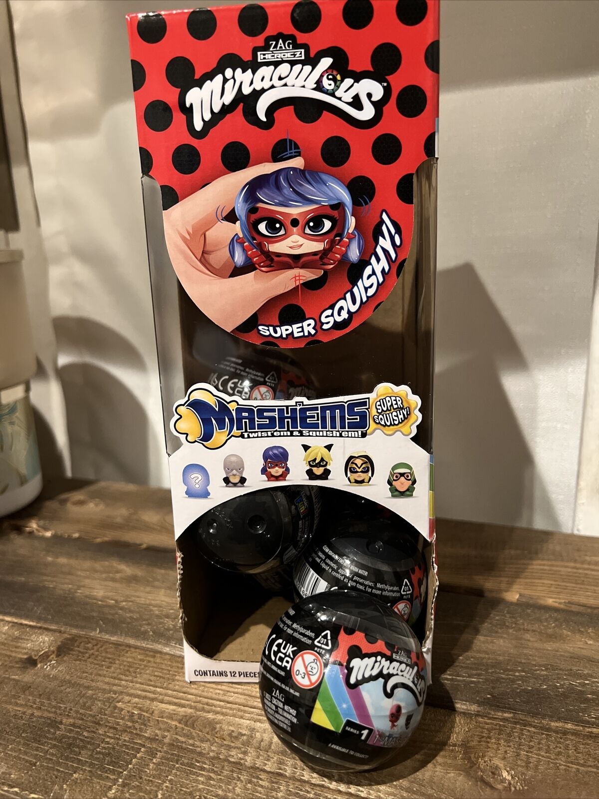 Mash'ems Miraculous - Squishy Surprise Toy Characters - Collect