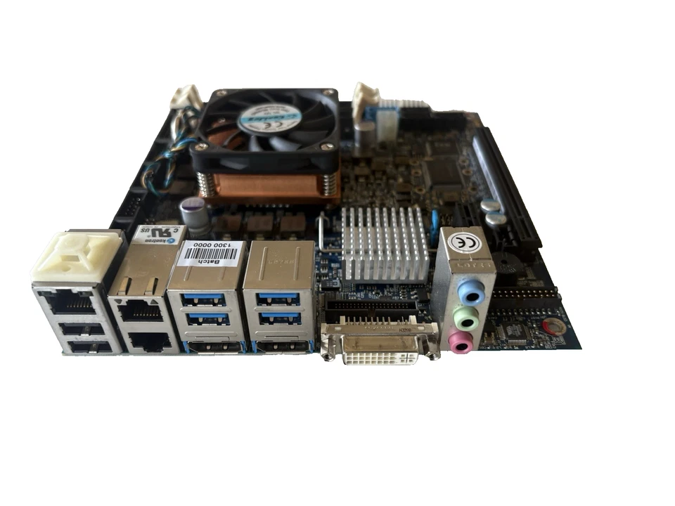 Kontron KTQM77/mITX Mini-ITX Mainboard + CoolJag Kühler – CPU siehe Bilder - Bild 2 von 4