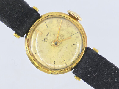 Montre Homme Vintage Sylvana Incabloc - Mécanique à Remontage Manuel Avec Jour Et Date - Fonctionne