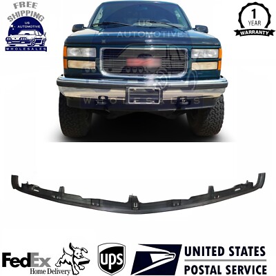 New Front Center Bumper Filler Trim For 1994-00 GMC Chevy C/K Suburban GM1087180