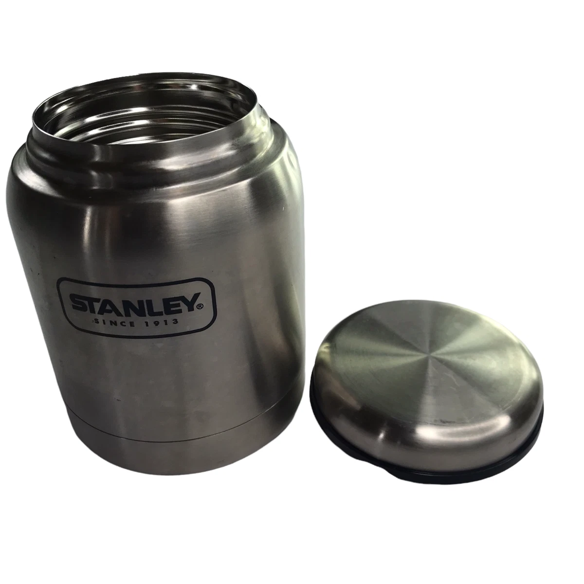 STANLEY Thermos Metal Stainless Steel Cup. 14 Ounces. Screw Top Lid  Insulated