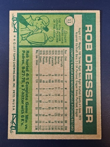 1977 Topps Baseball Cards Complete Your Set You Pick Choose Each #1 - 300 - Picture 9 of 281