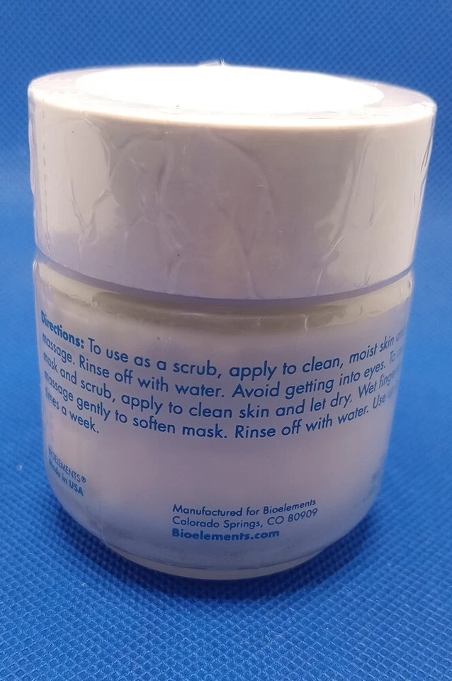 BIOELEMENTS Measured Micrograins Multi-Action Scrub ~ All Skin 2.5oz Sealed. - Image 2 of 3
