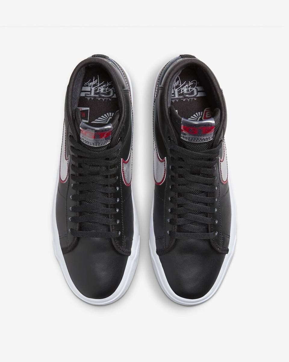 Nike Air Zoom Blazer Mid Pro SB GT Grant Taylor Black/Silver  display picture 3
