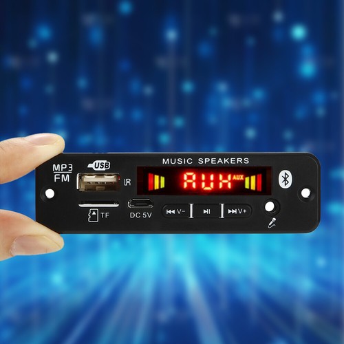 Car 40W Amplifier MP3 Decoder Board 12V Bluetooth 5.0 TF USB FM Radio Module Kit - Picture 12 of 13