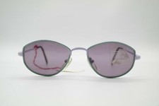 Vintage Eschenbach 6155-54 Green Violet Oval Sunglasses Glasses NOS