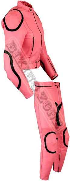 Pink motorbike hotsell leathers