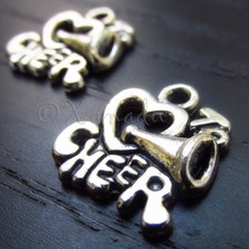 Love To Cheer Wholesale Cheerleading Charm Pendants C8061 - 10, 20 Or 50PCs