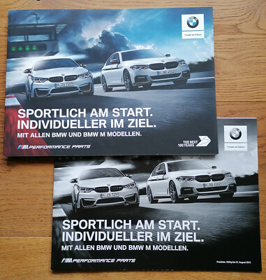 BMW Performance 2017 Katalog Catalog Catalogue Coupe Cabrio  BMW M