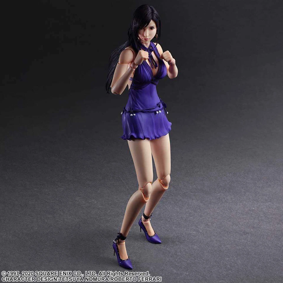 action figure tifa lockhart vestito – square enix play arts kai - Immagine 4 di 4