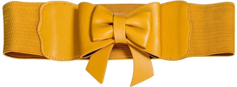 Banned «PLAY IT RIGHT» Vintage SCHLEIFE Bow Stretch TAILLENGÜRTEL Rockabilly - Bild 1 von 1