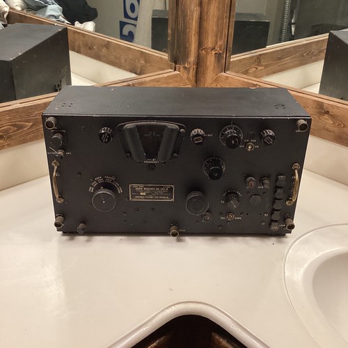 Signal Corps Radio Receiver BC342N U.S. Army UNTESTED, SOLD AS PARTS