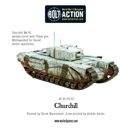 Warlord Games Bolt Action British Churchill Tank - Picture 4 of 7
