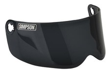 NUEVO SIMPSON 89201MA HUMO OSCURO FORAJIDO BANDIDO REPUESTO VISERA PROTECTOR FACIAL XS SM