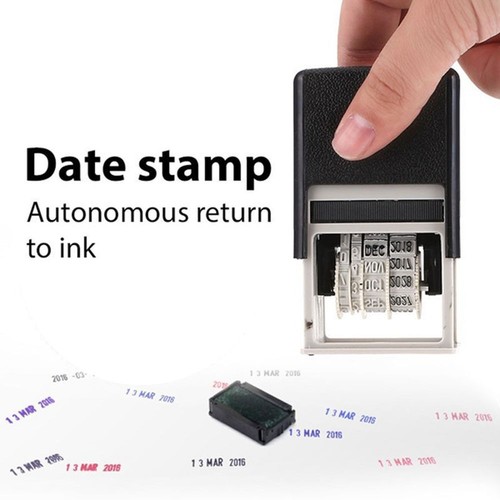 Date Stamp - Trodat Self Inking Rubber Stamp Print-Mini Dater Office Supplies AU - Picture 3 of 7