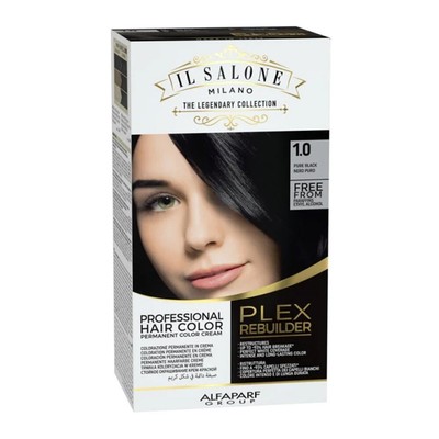 Alfaparf Milano Il Salone Plex Rebuilder Color Kit 1.0 Reines Schwarz