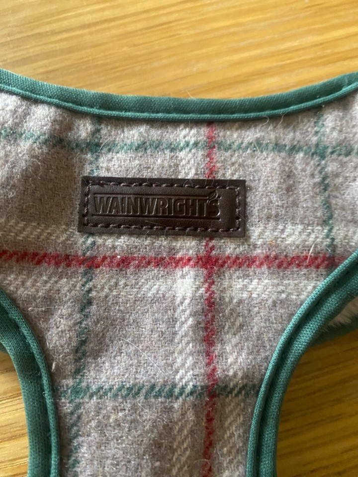 WAINWRIGHT's Dog Harness Medium Tartan Pattern Size M Medium eBay