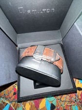 HAMILTON JAZZMASTER MAESTRO H327160 CHRONOGRAPH SILVER DIAL AUTOMATIC WATCH 😳 6