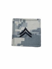 US Army ACU Rank E-4 CPL Corporal Patch Hook Fastener Uniform Ready Made in USA