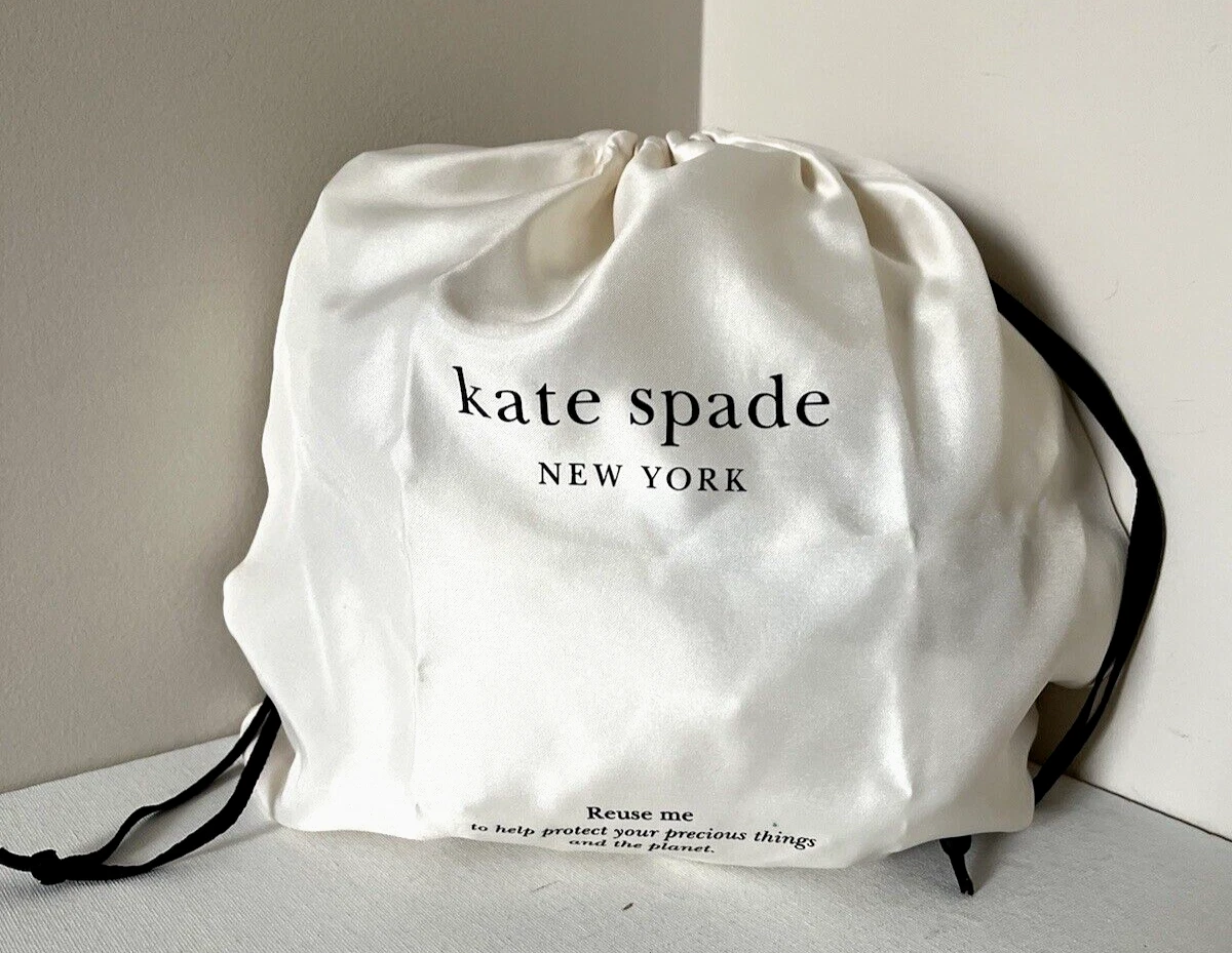 Nuovo Kate Spade Spade Flower Love Shack cuore tracolla rosa parigina sacchetto antipolvere