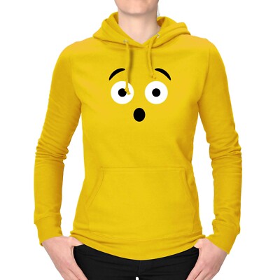 Hoodie Emoji erstaunt verbluefft Reaktion unglaublich 12 Farben XS