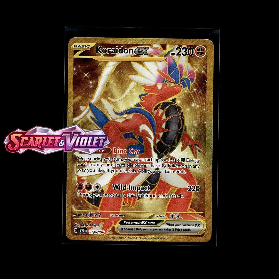Koraidon Ex Pokmon TCG Cards for sale | eBay Koraidon Ex Pokmon TCG Cards for sale | eBay