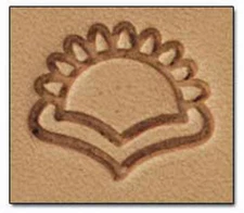 E677  Craftool  Stamping Tool Rising Sun Tandy Leather 66677-00