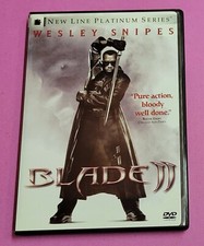 Blade II 2 Disc - DVD, 2002 New Line Platinum Series Wesley Snipes