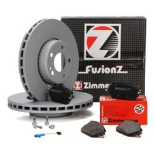 Zimmermann FORMULA S Bremsscheiben + Bel&auml;ge f&uuml;r MERCEDES W205 ohne Sport vorne