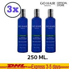 3x250ml Go Hair Extra Milk Treatment Hair for Dry Hair Smooth Enriching Shiny