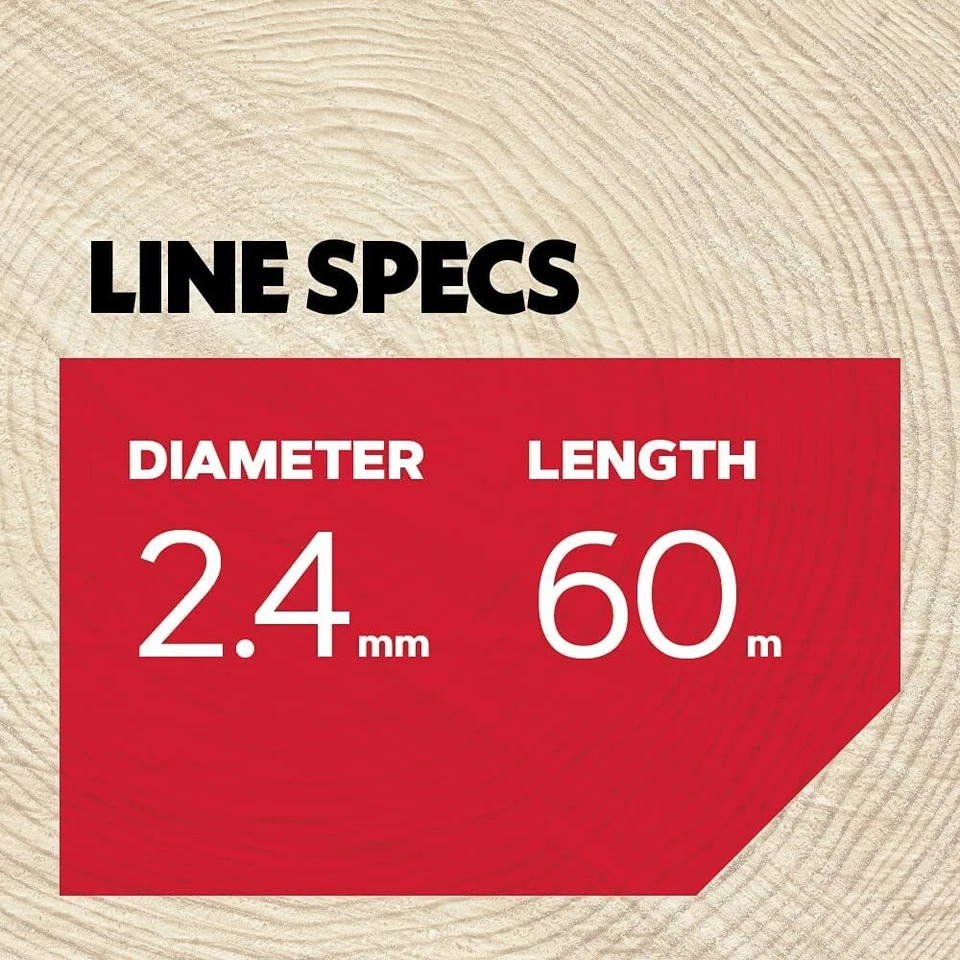 OREGON SQUARE NYLIUM nylon cutting strimmer trimmer line 3mm x 40m 109522E new - Image 2 of 4