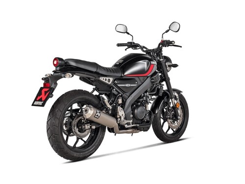 Akrapovic Racing Line Exhaust System Yamaha XSR 125 FITS 2022 TO 2024 - Picture 3 of 4