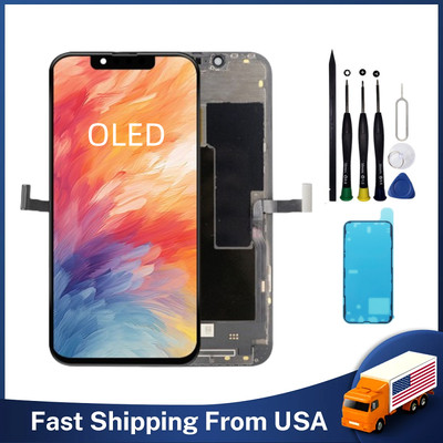 New OLED For iPhone 13 Pro LCD Display Touch Screen Digitizer Assembly + Tools