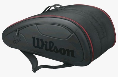 EUC Wilson Tennis Racket Bag Limited Qty Roger Federer DNA 12 Pack WRZ831712 