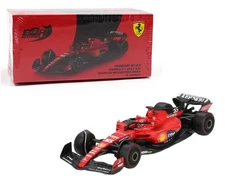BBR Models 1:64 Ferrari SF23 #16 C. Leclerc 2023 Bahrain GP F1 Car BBRFER64014