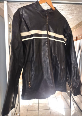 Vintage Men s Point Zero Genuine Jacket-Polyvinyl Leather -SizeXL