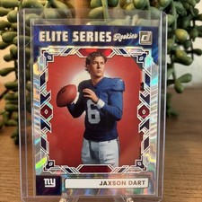 2025 Panini Donruss Football #ESR-JDT Jaxon Dart RC Elite Series Rookies