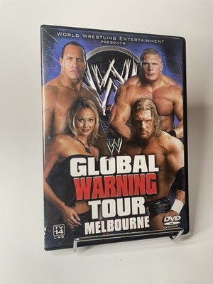 WWE: Global Warming Tour Melbourne (DVD, 2002) Rock Triple H Lesnar Jericho Edge