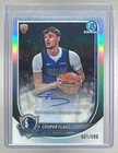 Cooper Flagg 2025 Bowman #BCA-CF Refractor Chrome Auto Rookie RC 401/499